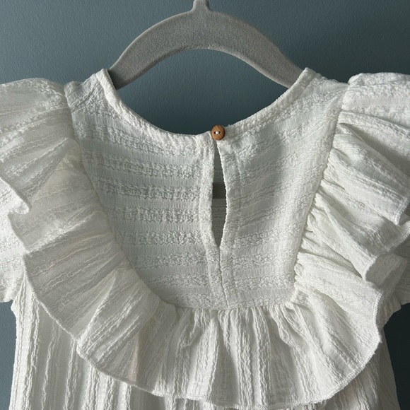 Zara Textured Ruffle Dress - Picture 3 of 5